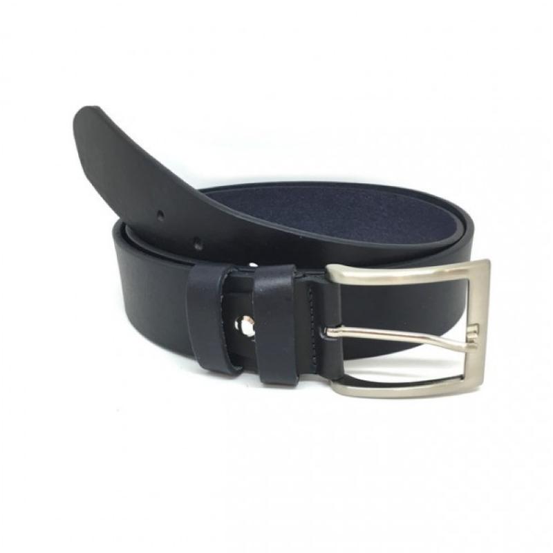 Milano Belts Centuur Palermo 40 Navy Blauw