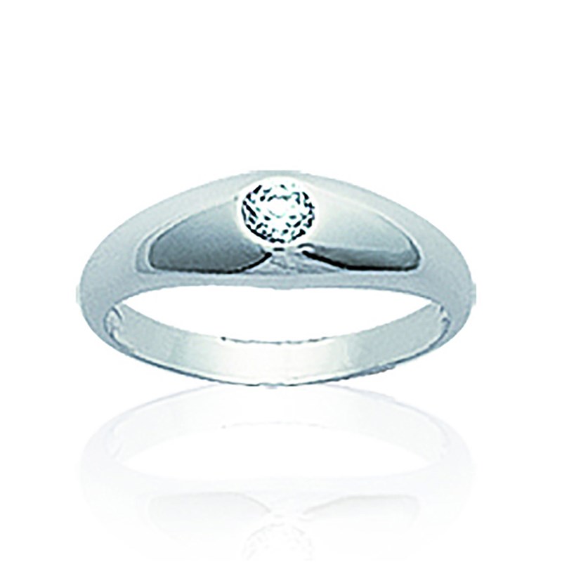 Bague Femme - Argent 925 - Oxyde de zirconium
