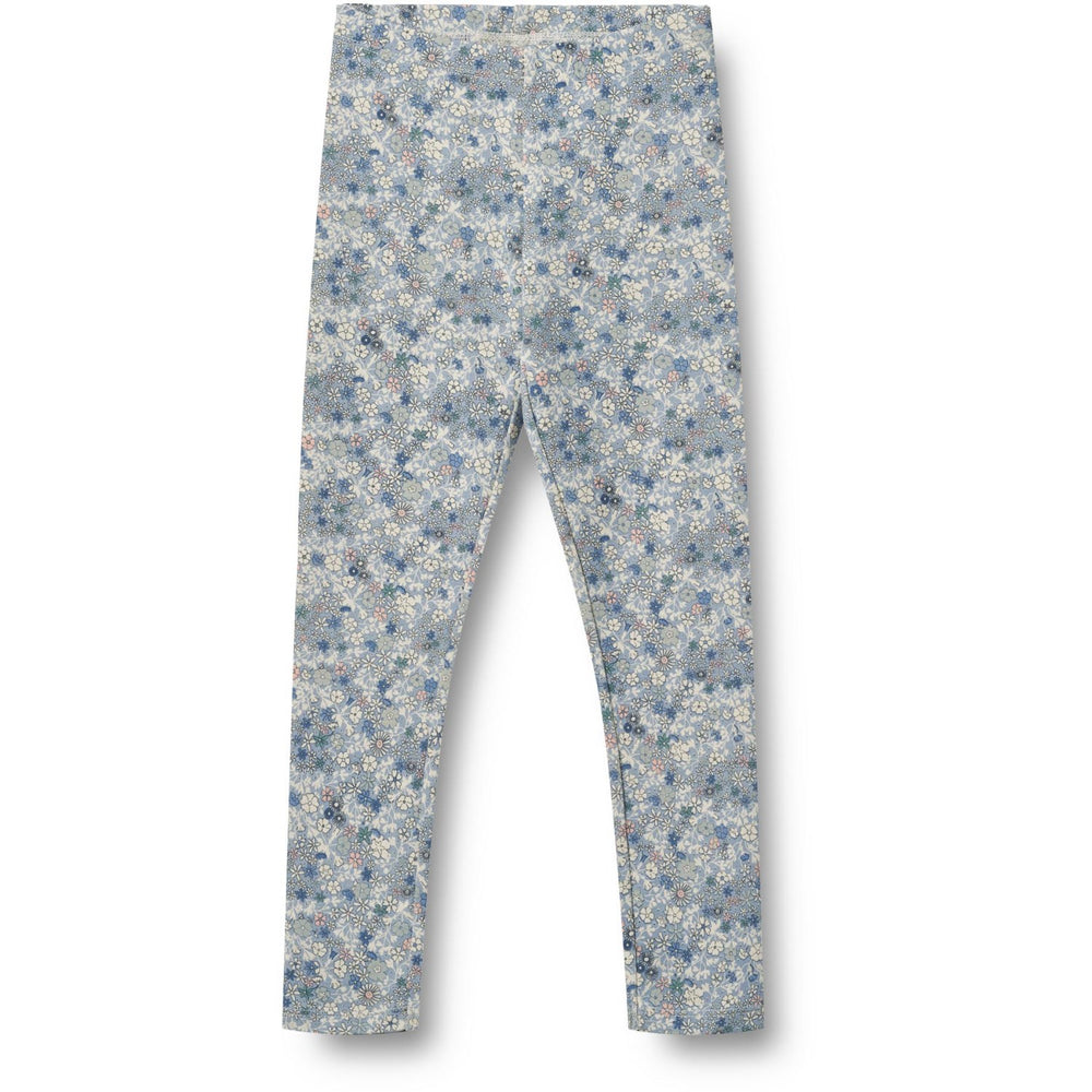 Køb Wheat Blue Summer Flowers Jersey Leggings Jules