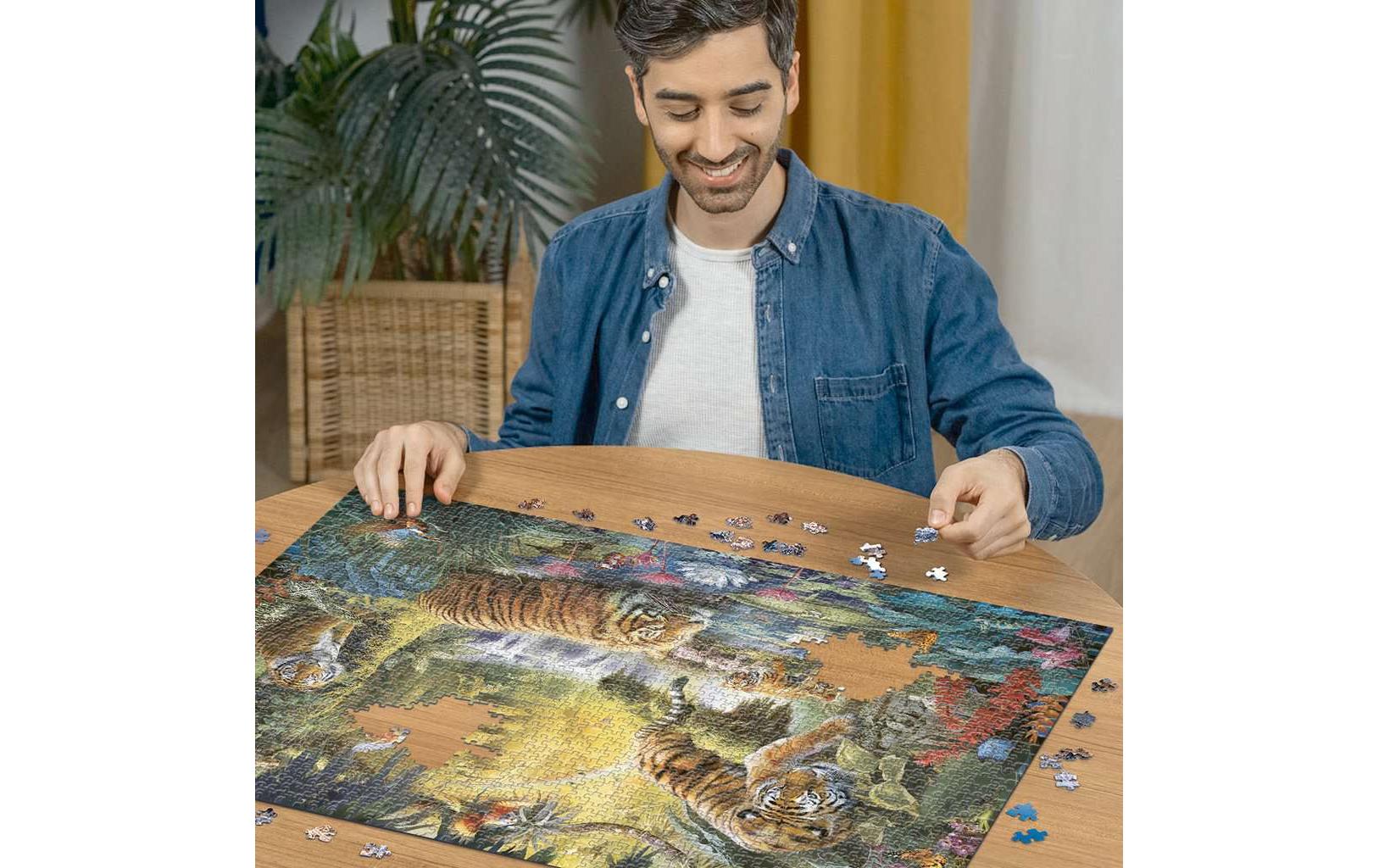 Puzzle Idylle am WasserlochKlassisches Puzzle