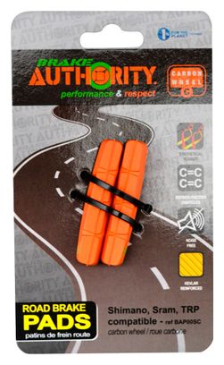 Patins de Freins Brake Authority Shimano/Sram/TRP (Jante Carbone)