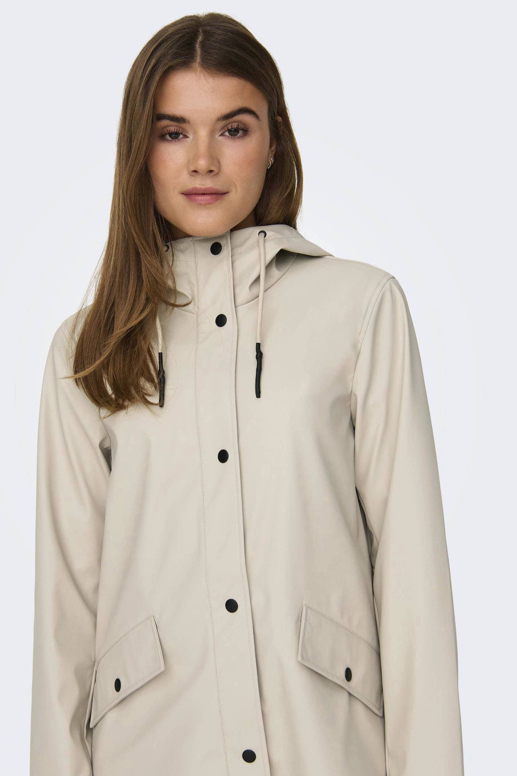 ONLY regenjas ONLELISA creme