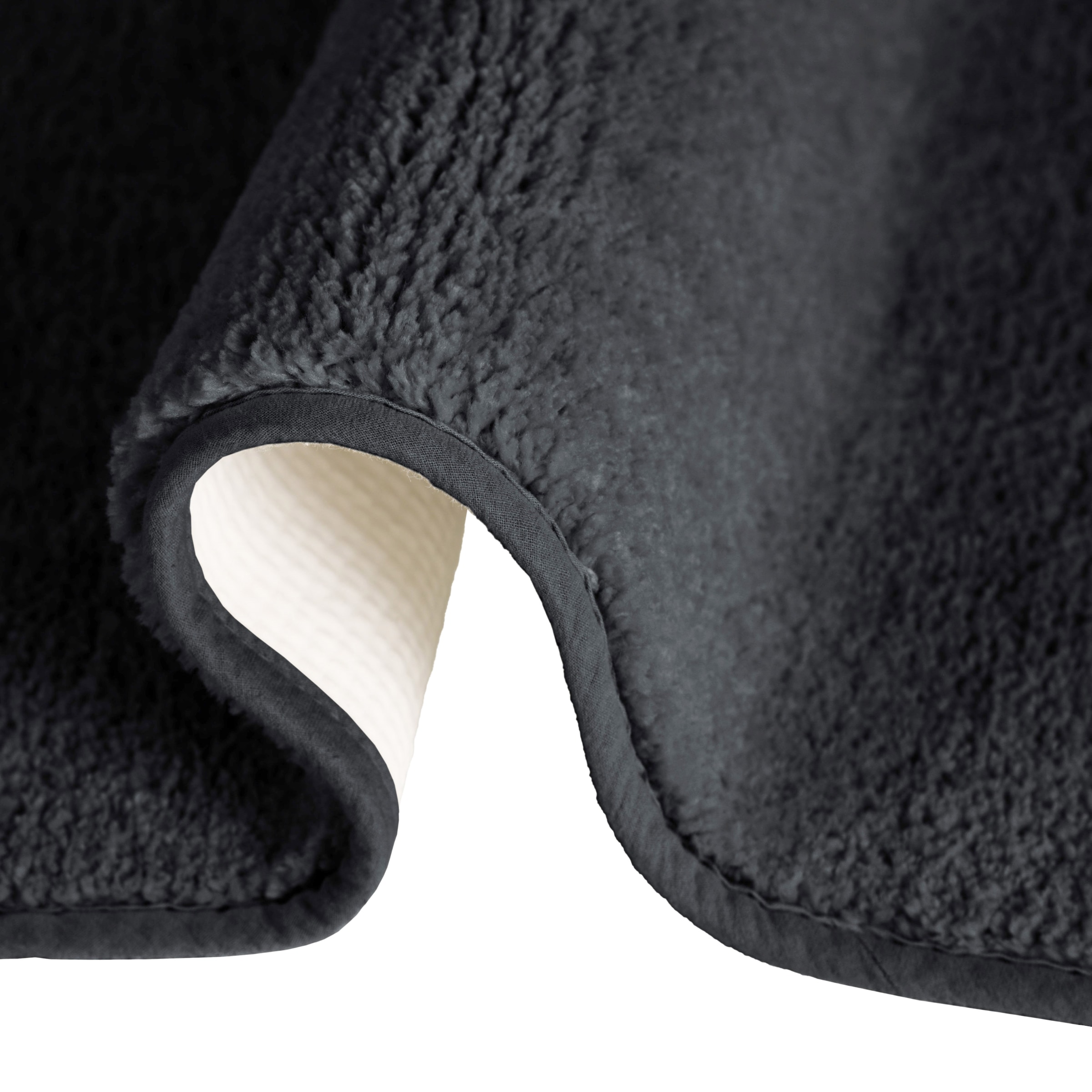 my home Badematte »Vanessa, Badvorleger, Badezimmer Teppich« Höhe 10 mm rutschhemmend beschichtet fussbodenheizungsgeeignet | schnell trocknend | strapazierfähig Badteppich, weiche Haptik, unifarben