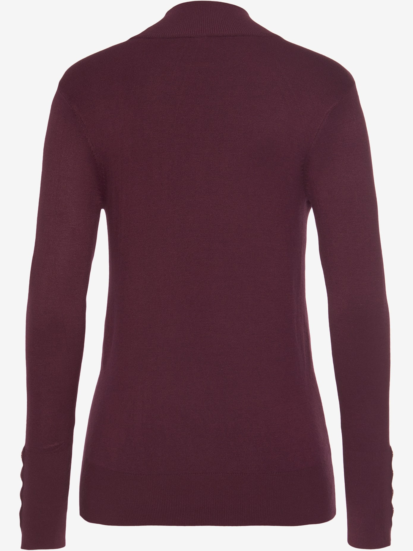 Pull en tricot fin, encolure haute
