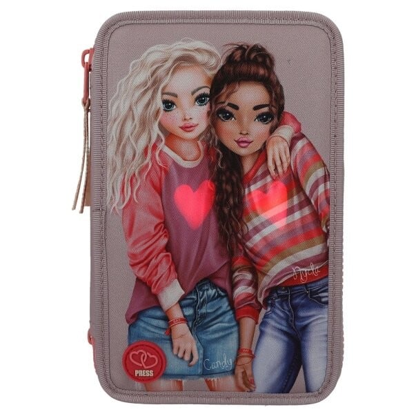 TOPModel Trippel Penalhus m/LED, BEST FRIENDS ( 0411753 )