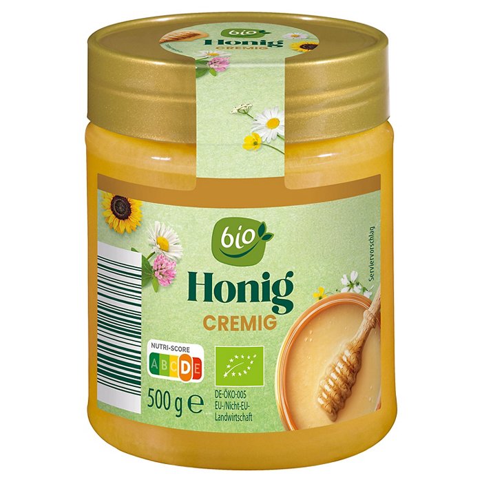 BIO Bio-Honig 500g, Cremig
