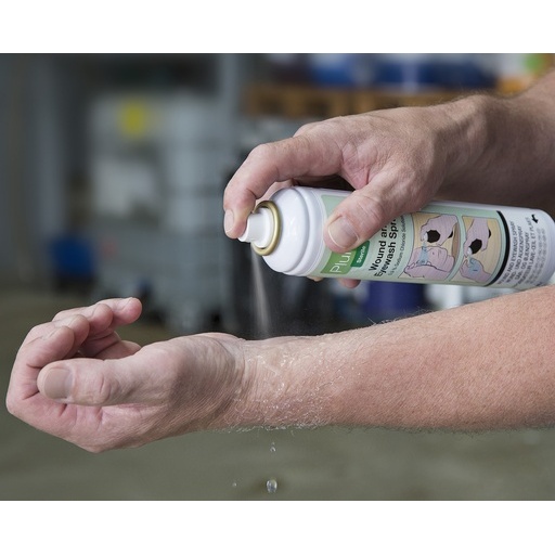 Spray lave-oeil et nettoyant plaies stérile NaCl 0,9%