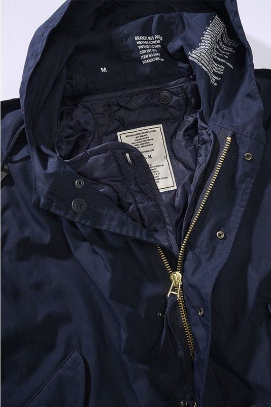 M51 US Parka - Werkjas - Navy - Katoen/Nylon - Verstelbare Taille