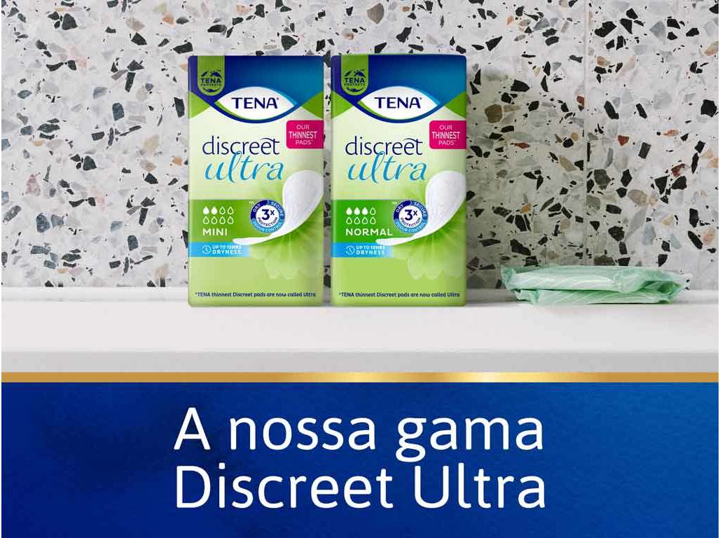 PENSO INCONTINÊNCIA TENA ULTRA DISCREET 16UN