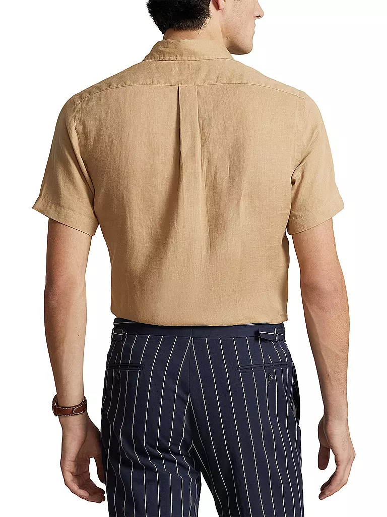 POLO RALPH LAUREN Hemd Costum Fit beige