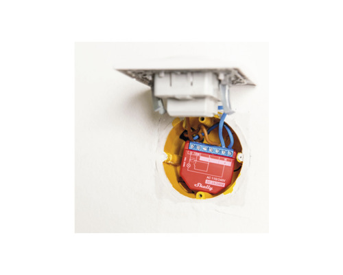 Shelly Plus 1PM verbeterde 1-kanaals wifi-switch - Compatibel met SMART HOME van hornbach