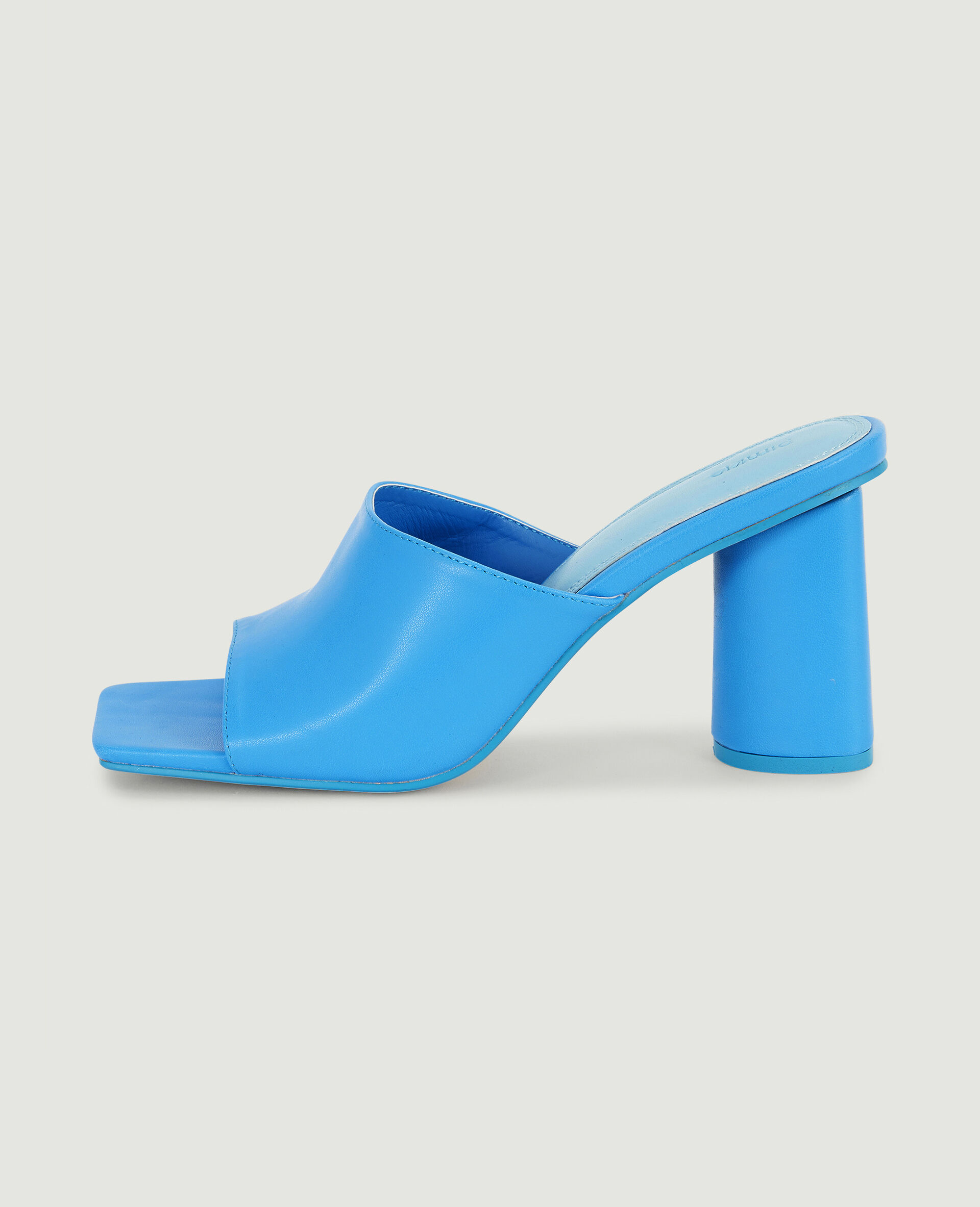 Mules à talons - Bleu foncé