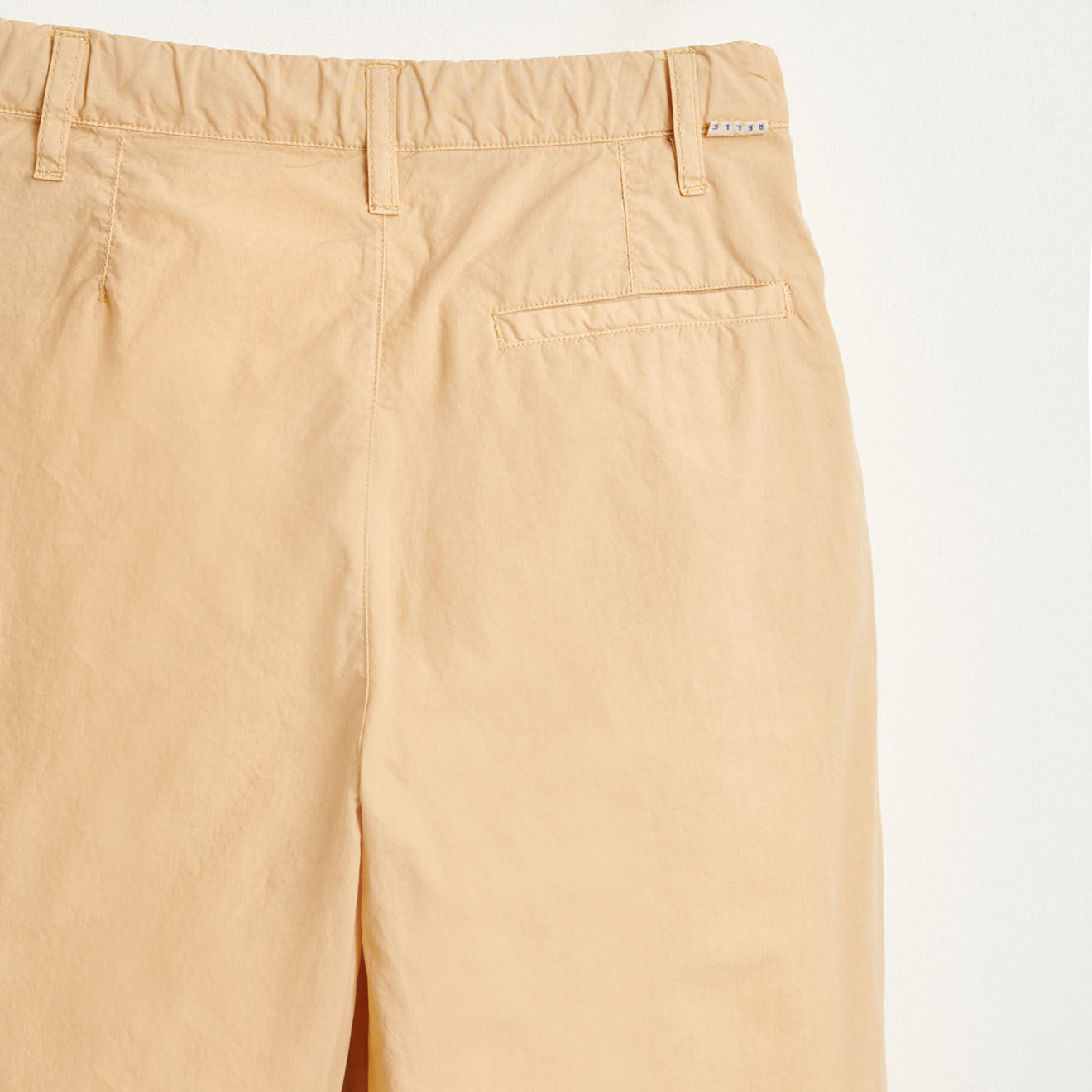 Bellerose Pantalon Pringle en Coton léger jaune