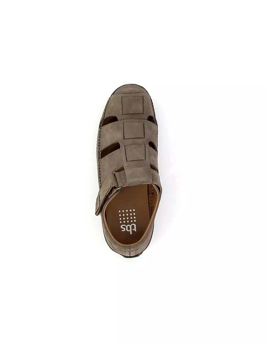 TBS SAHORRE - Sandales, mules & nu-pieds Taupe