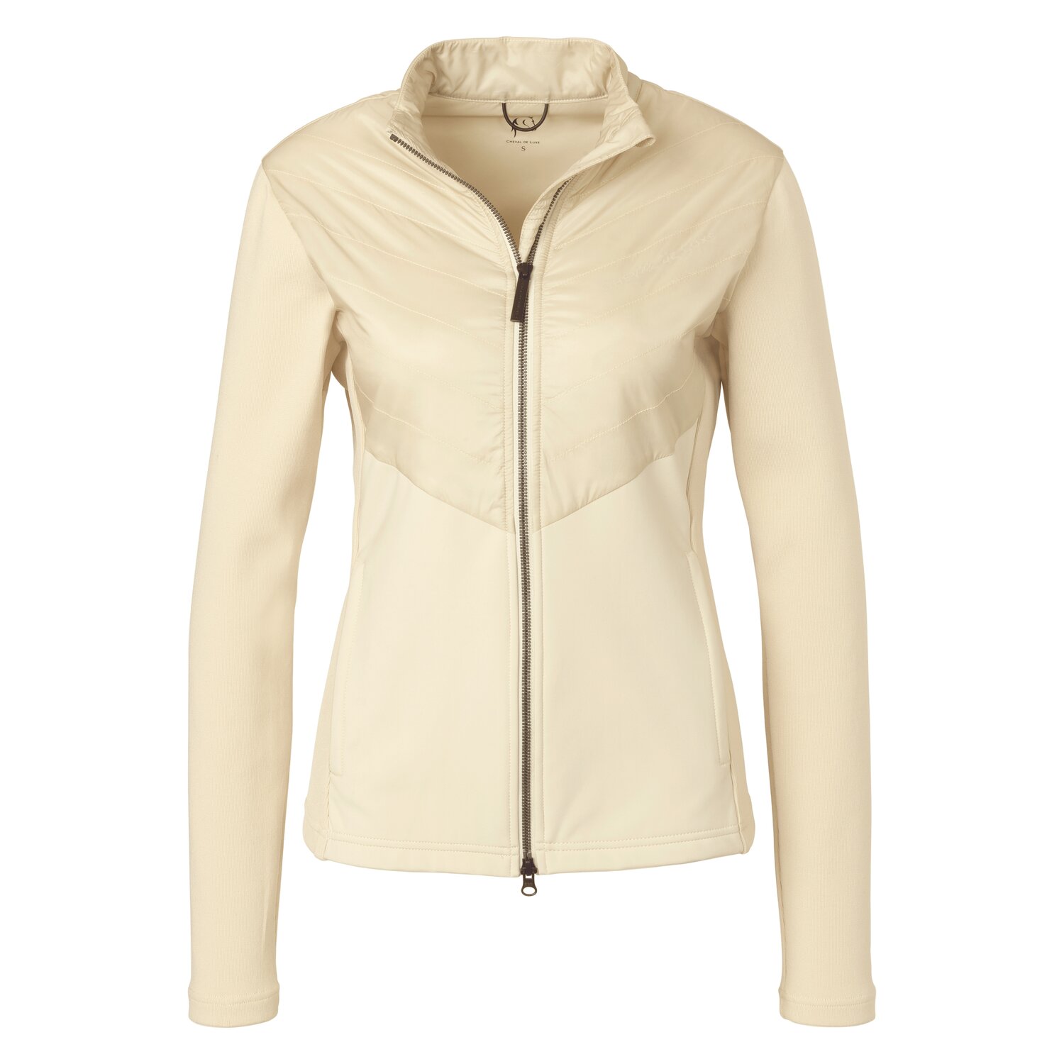 Cheval de Luxe Hybrid-Jacke - almond milk
