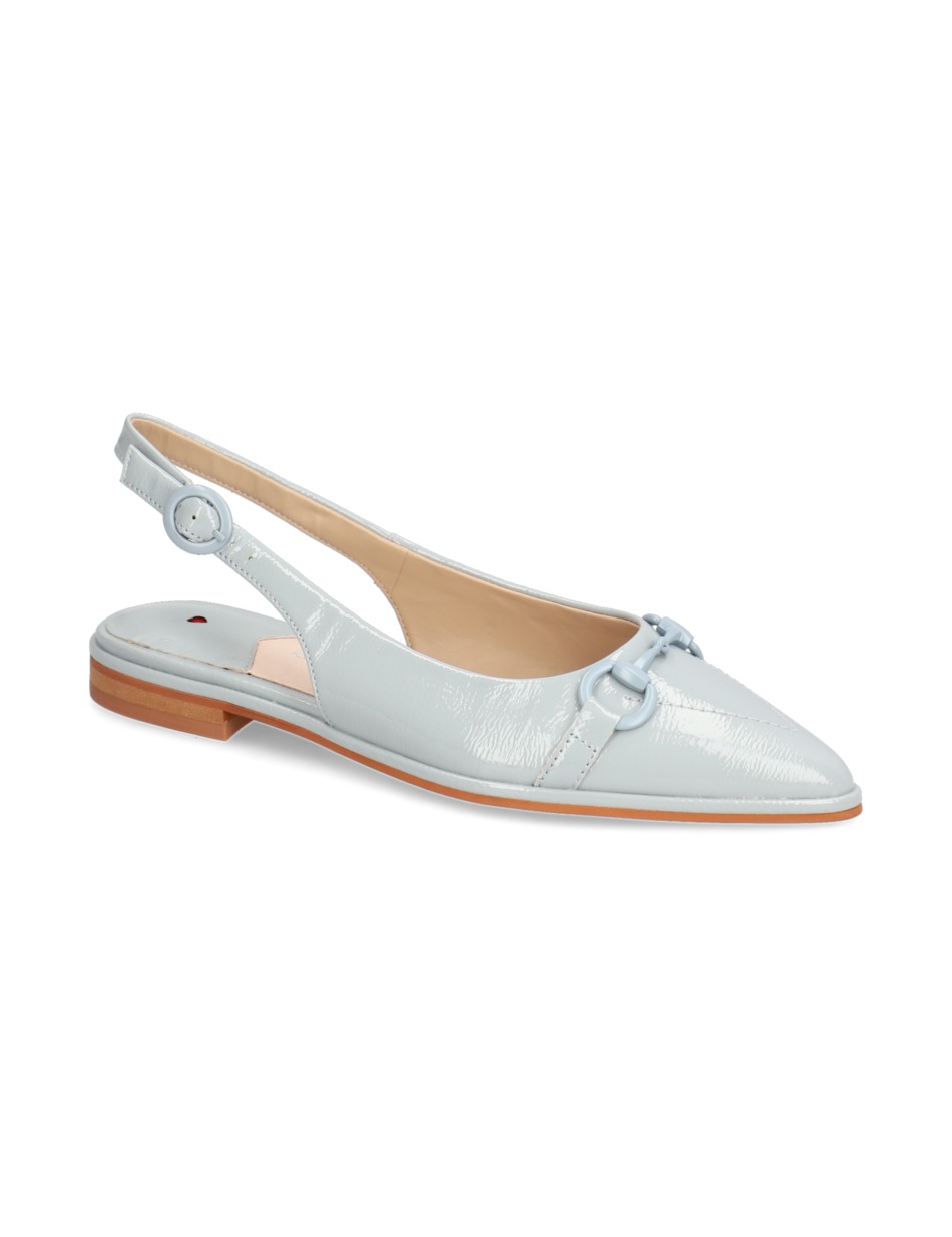 Lackleder Slingpumps