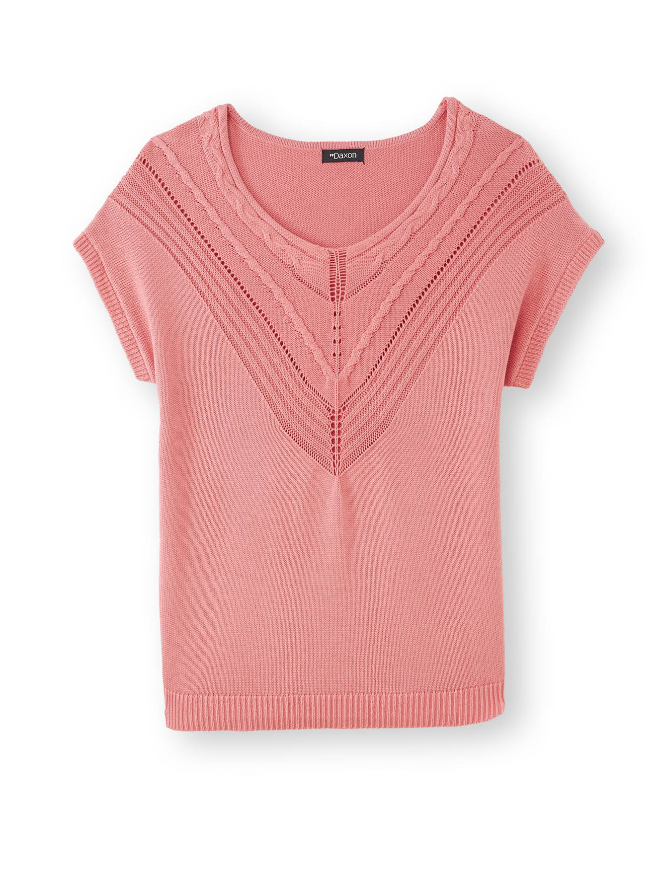 Pull manches courtes en T