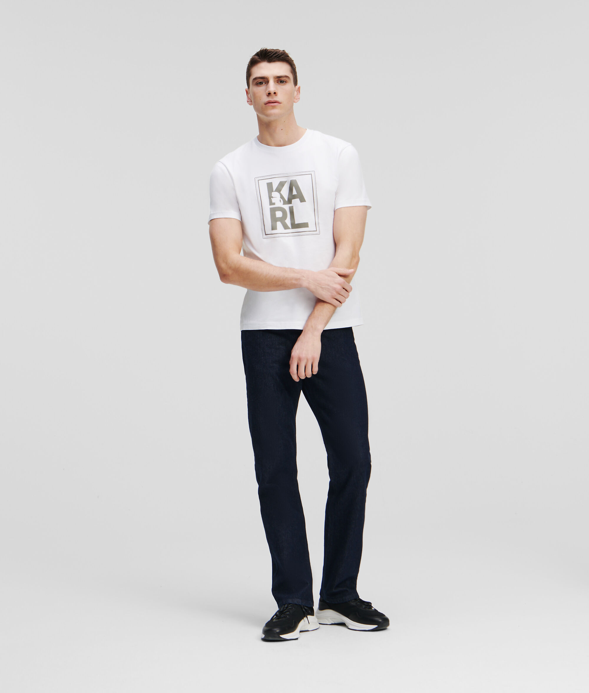 T-SHIRT ATHLEISURE À GROS LOGO KARL