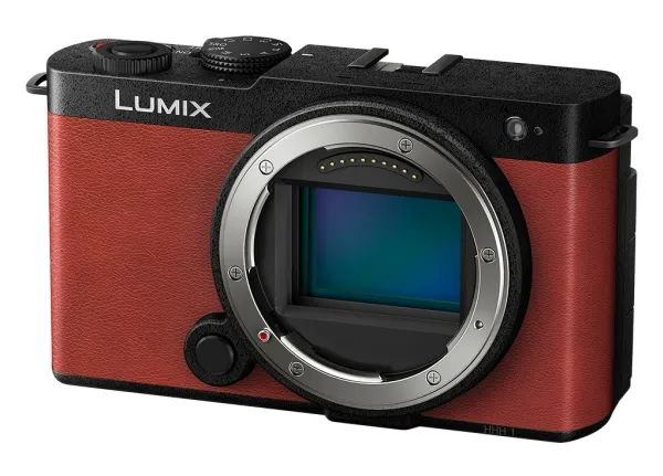 Panasonic Lumix S9, 24,2 MP, 12000 x 8000 pixel, CMOS, 6K Ultra HD, Berøringsskærm, Rød