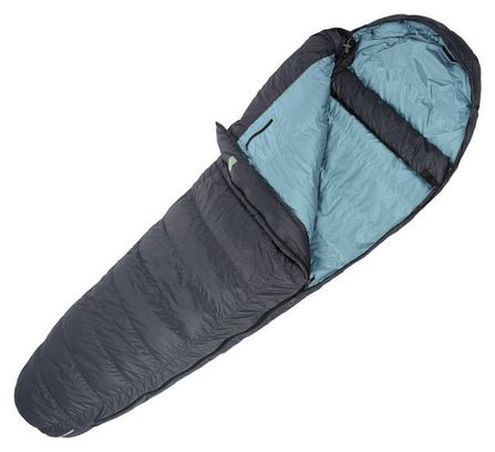 Sac de couchage momie SirJoseph trekking Rimo II 600-Droite 200 cm-gris foncé