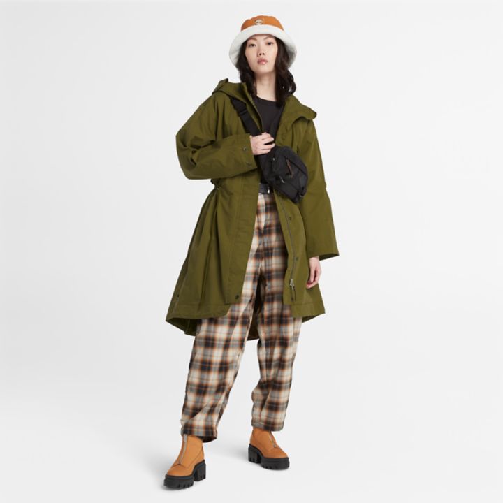 Parka Fishtail Feminina na cor Verde