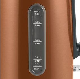 Bosch TWK4P439 Waterkoker - Zwart - Roestvrijstaal - 1.7L