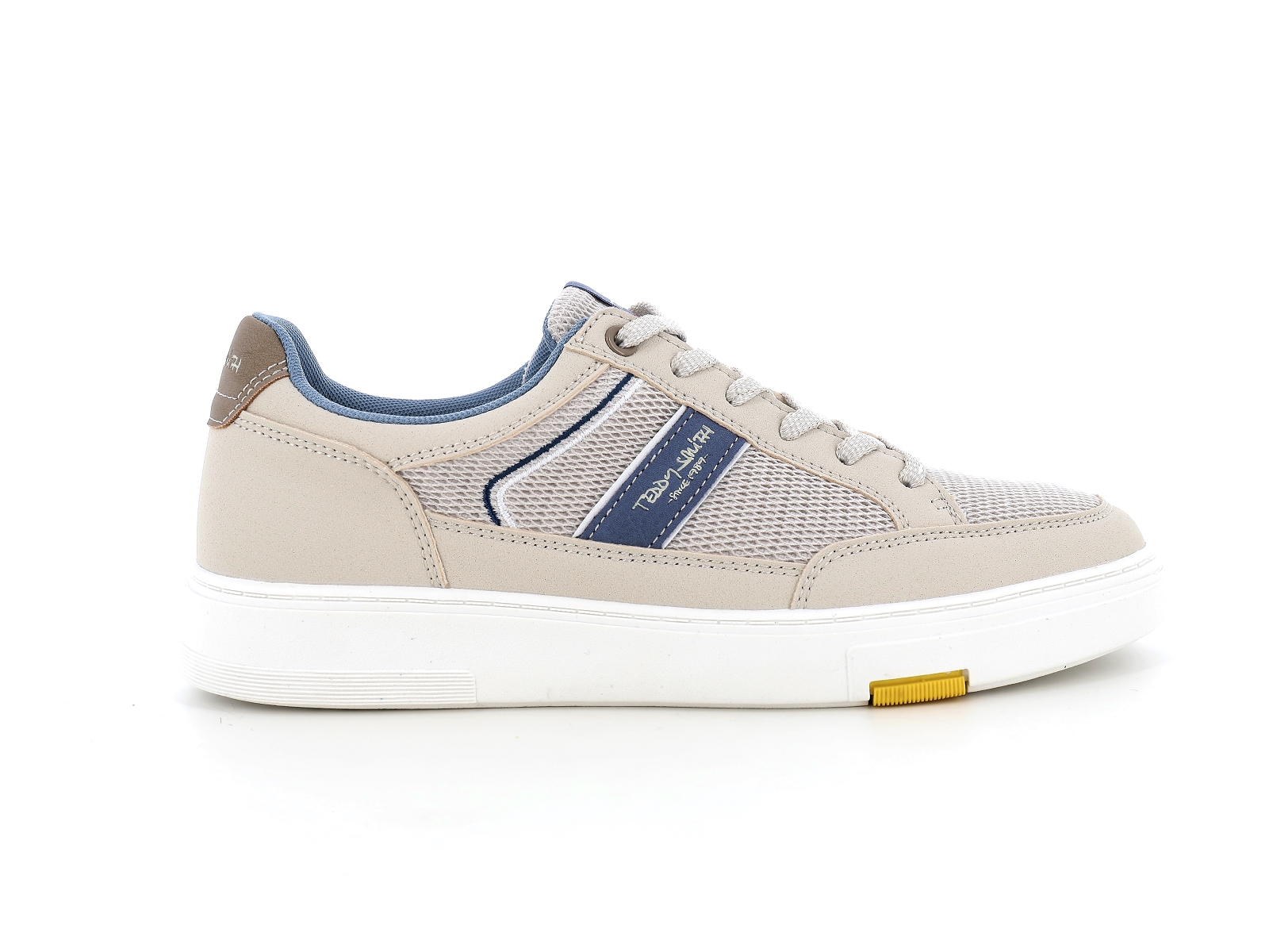 Teddy smith-78065 Matières combinées Beige Marine