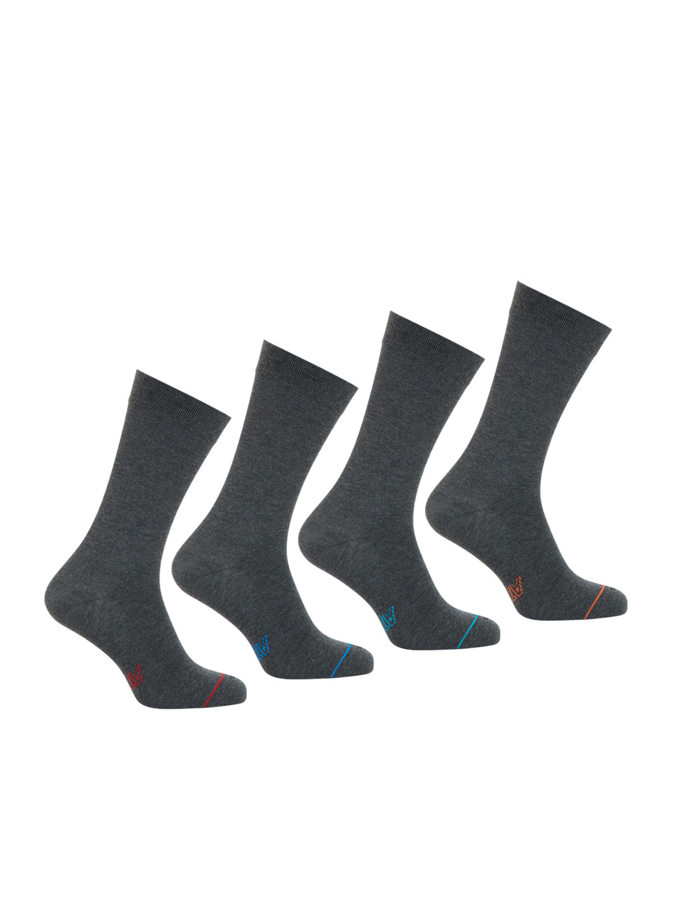 Lot de 4 paires de chaussettes hautes