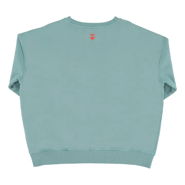 Sisters Department Sweat Julie Coton Bio | Bleu gris