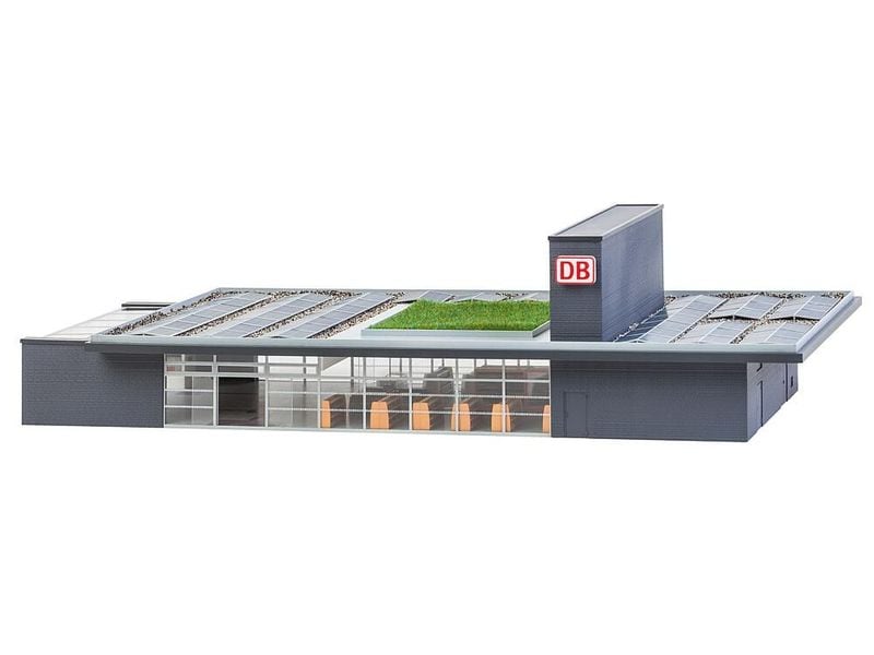Faller Bahnhof Horrem H0 Originalgetreues Modell eines modernen DB Bahnhofs