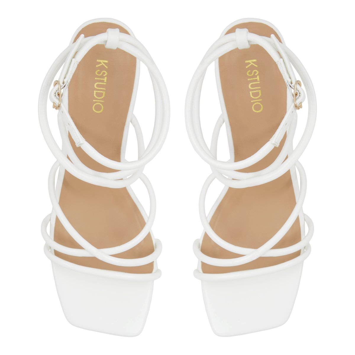 K STUDIO-Halaleraen-Talons hauts/Escarpins - Talon bloc - Naturel