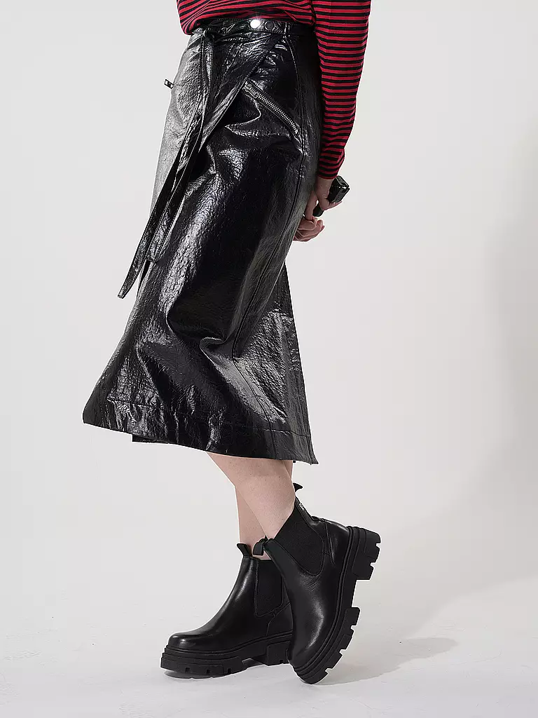 PHILLIP LIM Maxirock schwarz