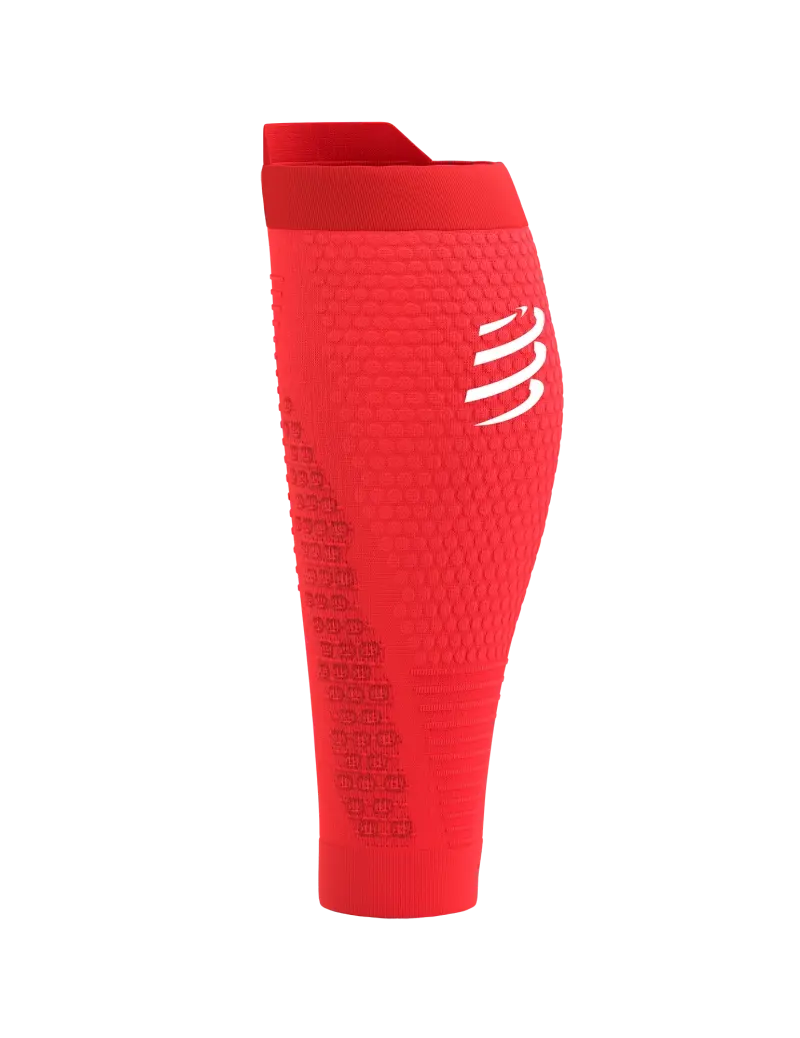 Compressport R2 3.0 Compressie Tubes Fluo Rood/Wit Reflecterend