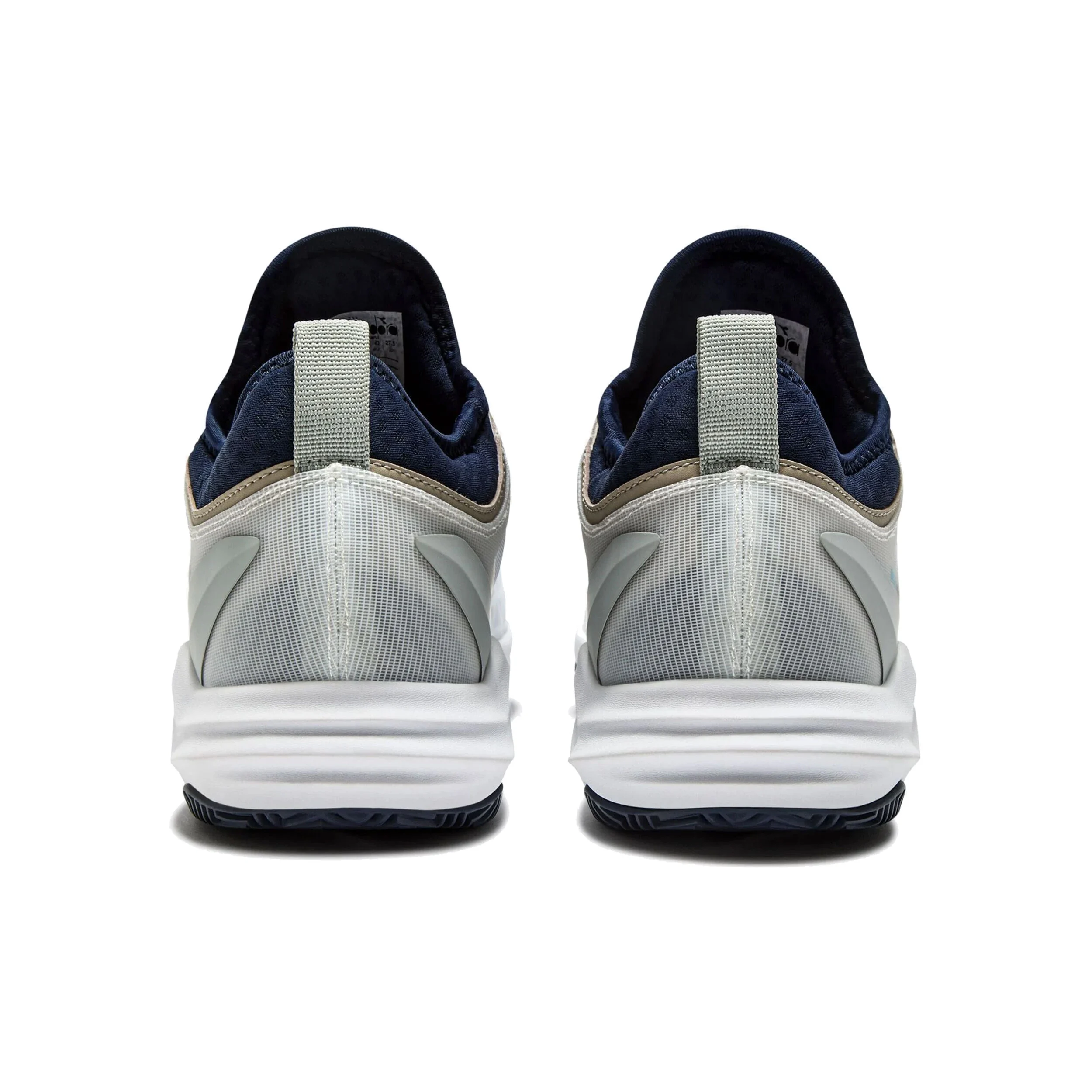 Diadora Speed Blushield Fly 4 + Chaussure Terre Battue Hommes - Blanc , Bleu Foncé
