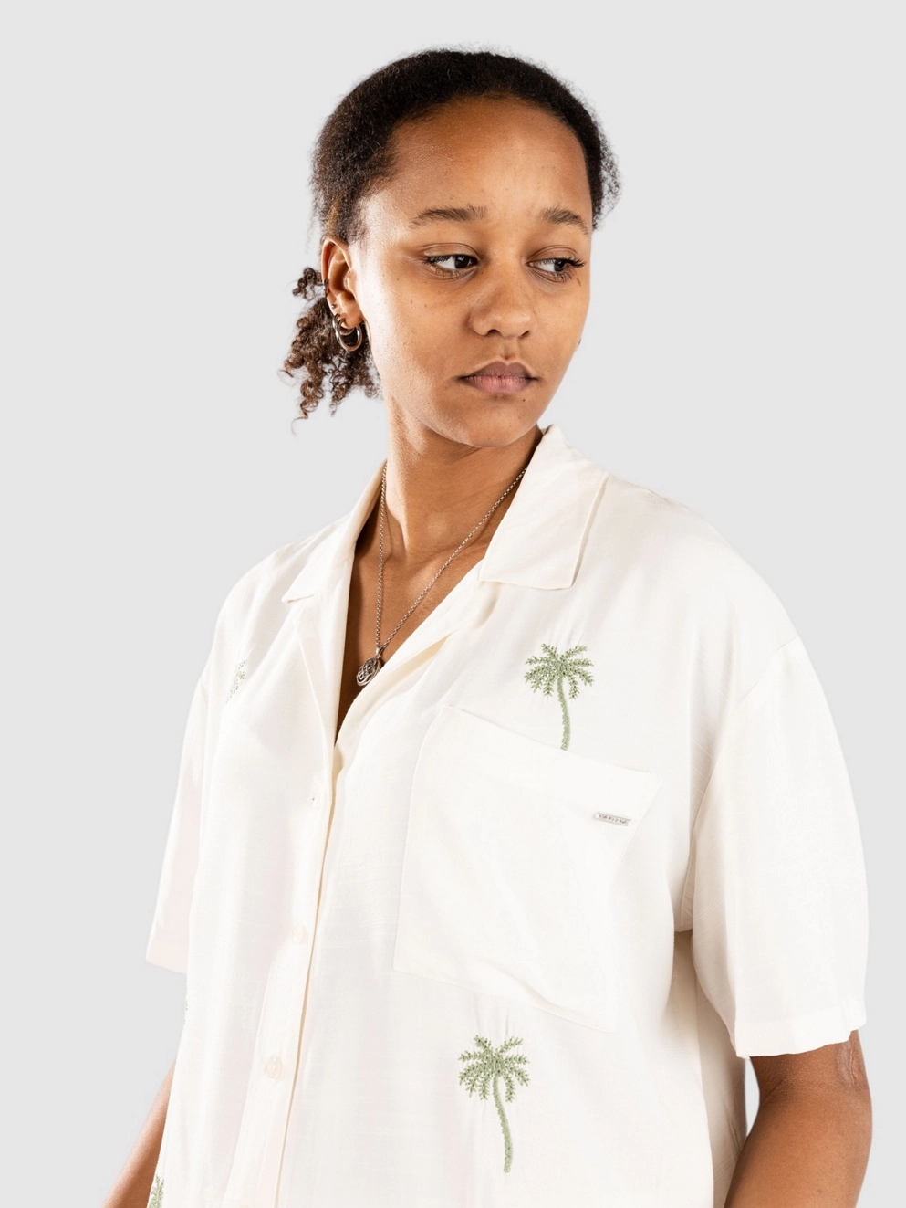 Volcom Sun Stunner Shirt bone