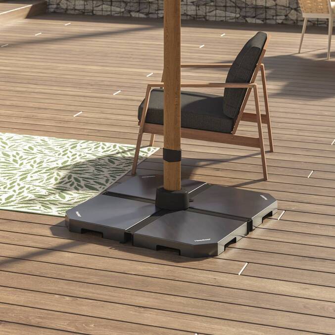 Dalle pour parasol BAQUIO Gris