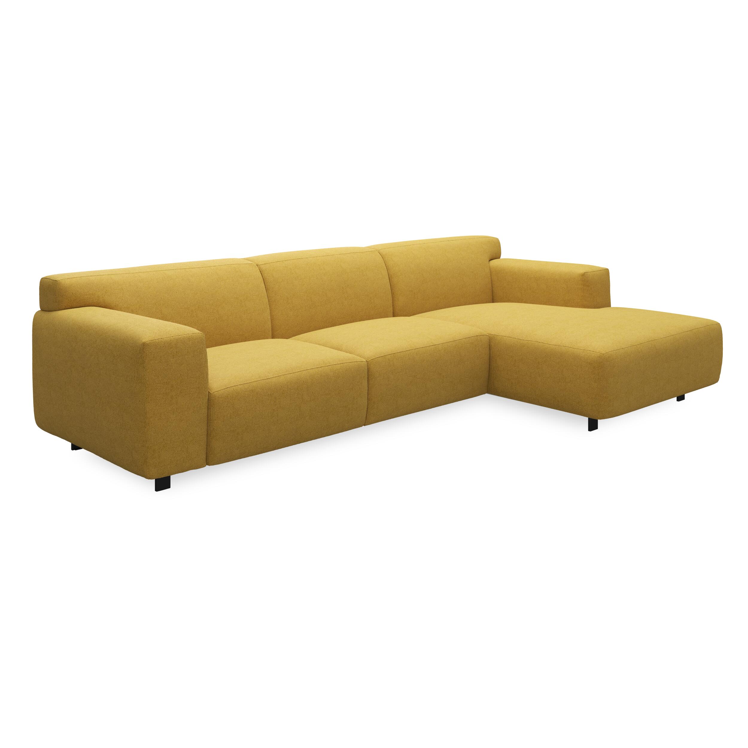 Siena højrevendt sofa med chaiselong