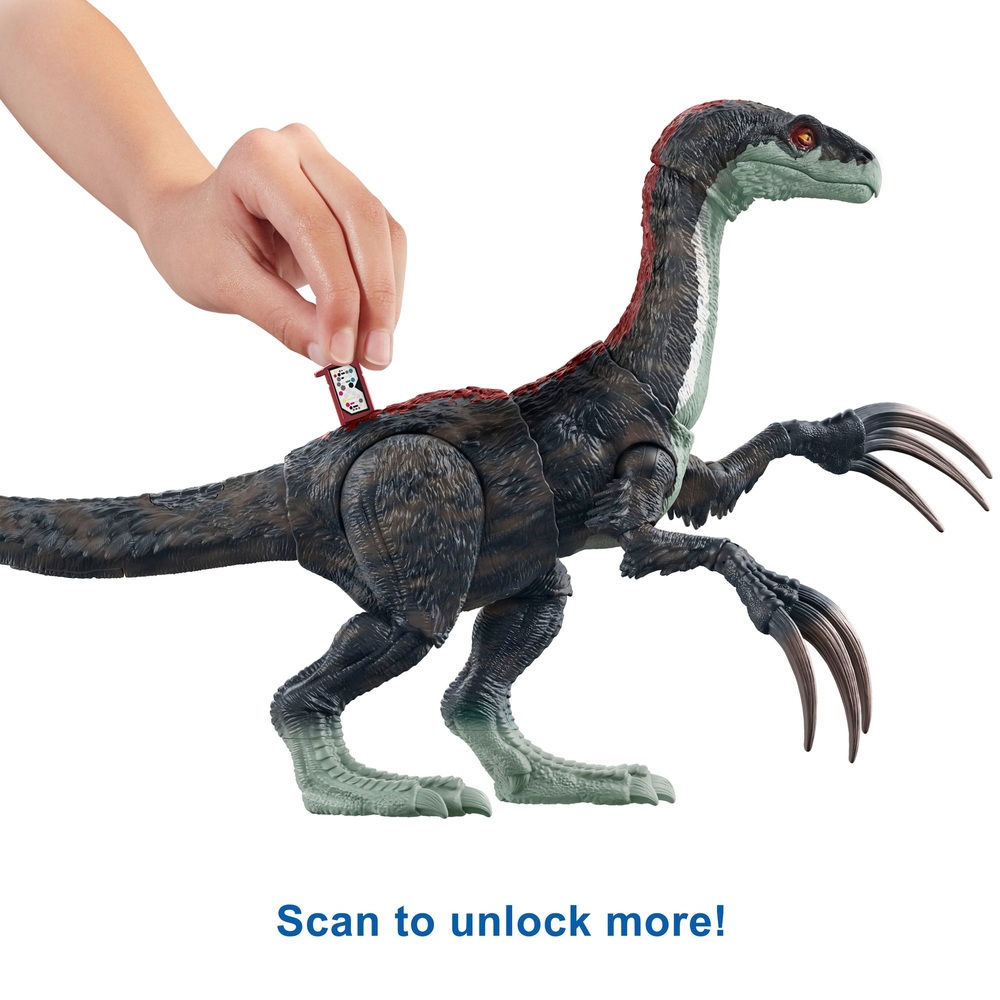 Jurassic World Dominion: Slashin' Slasher Attack Therizinosaurus Action & Sounds Dinosaur
