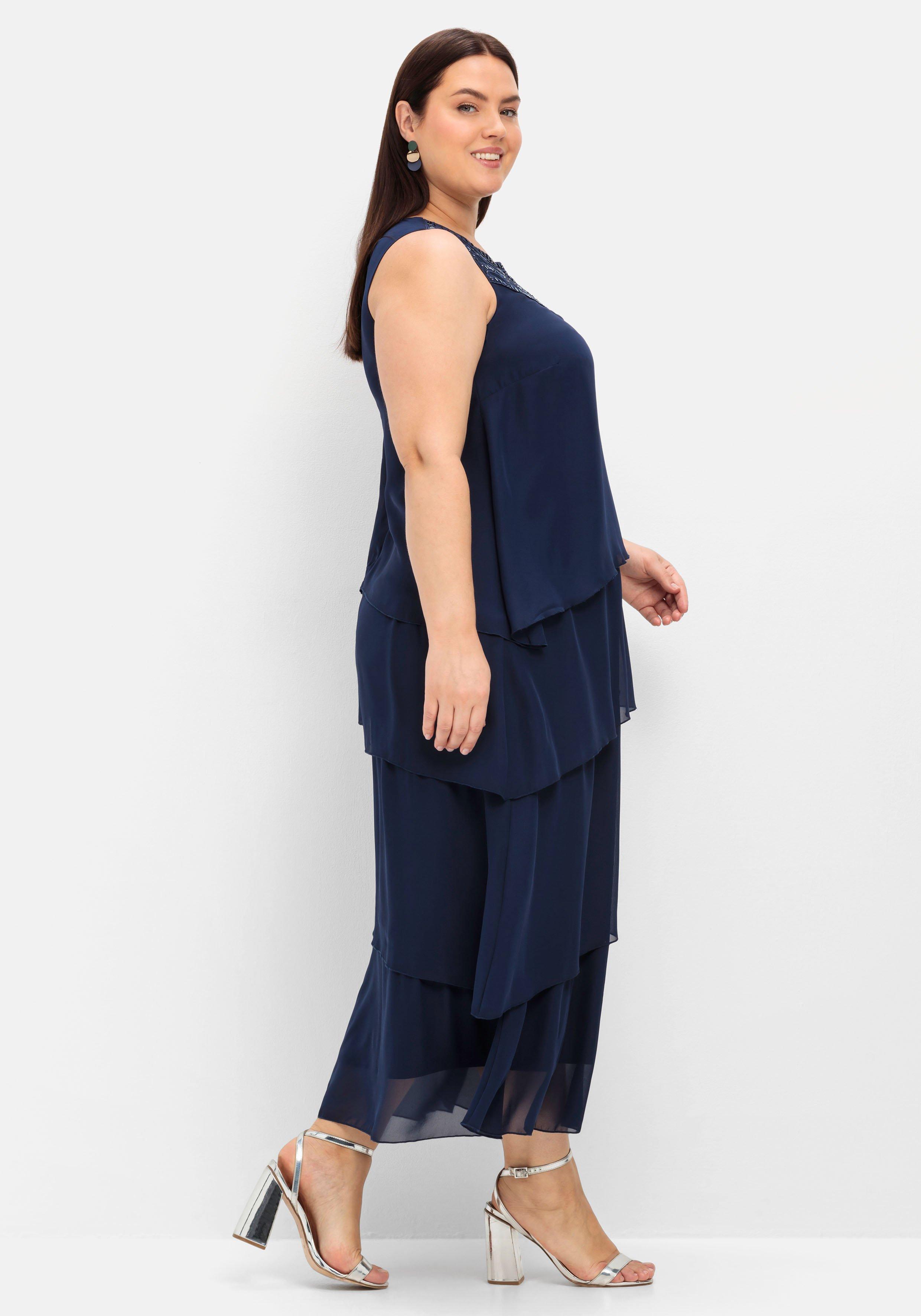 Abendkleid mit Pailletten