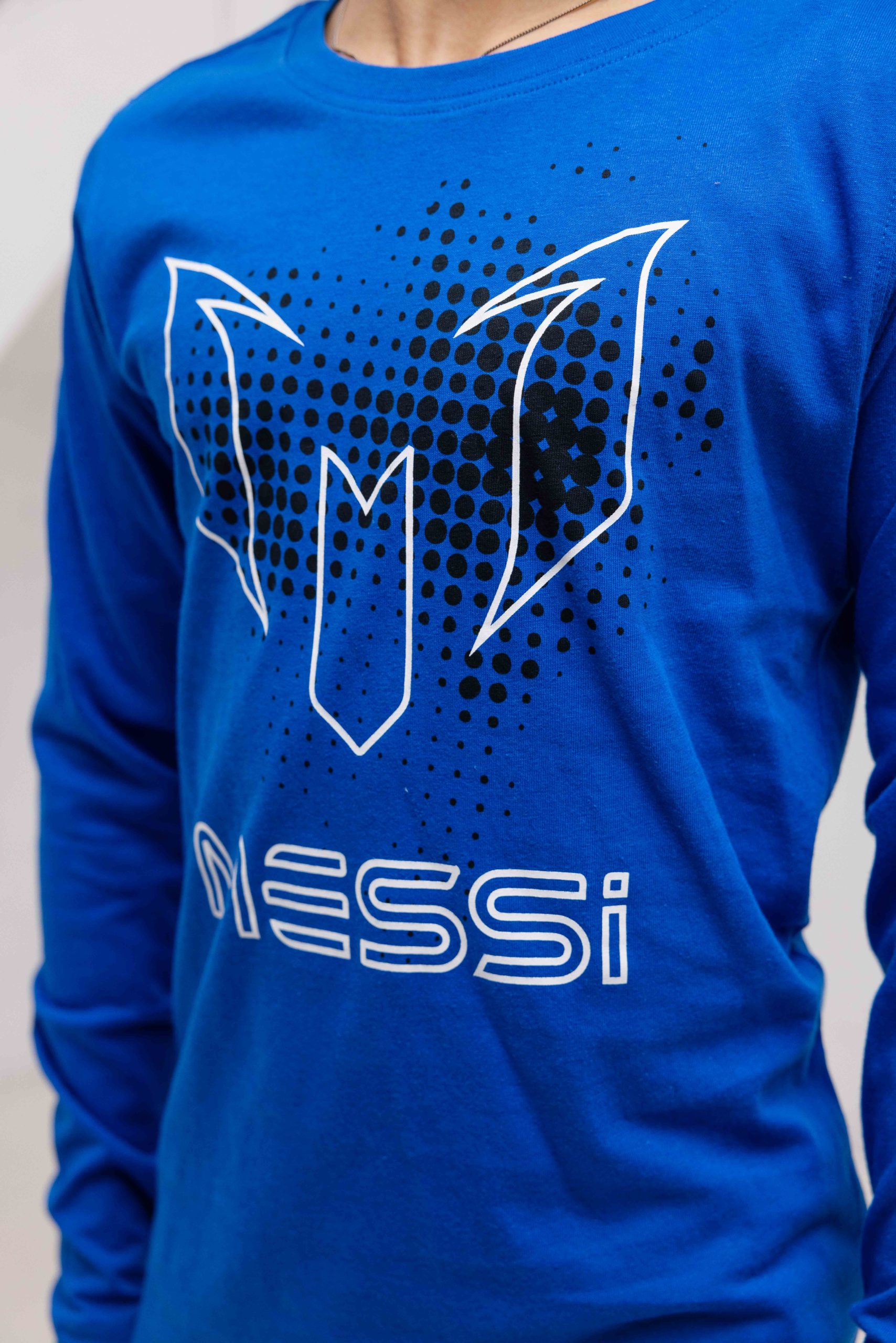 Vingino X Messi Logo T-Shirt Kids Blauw