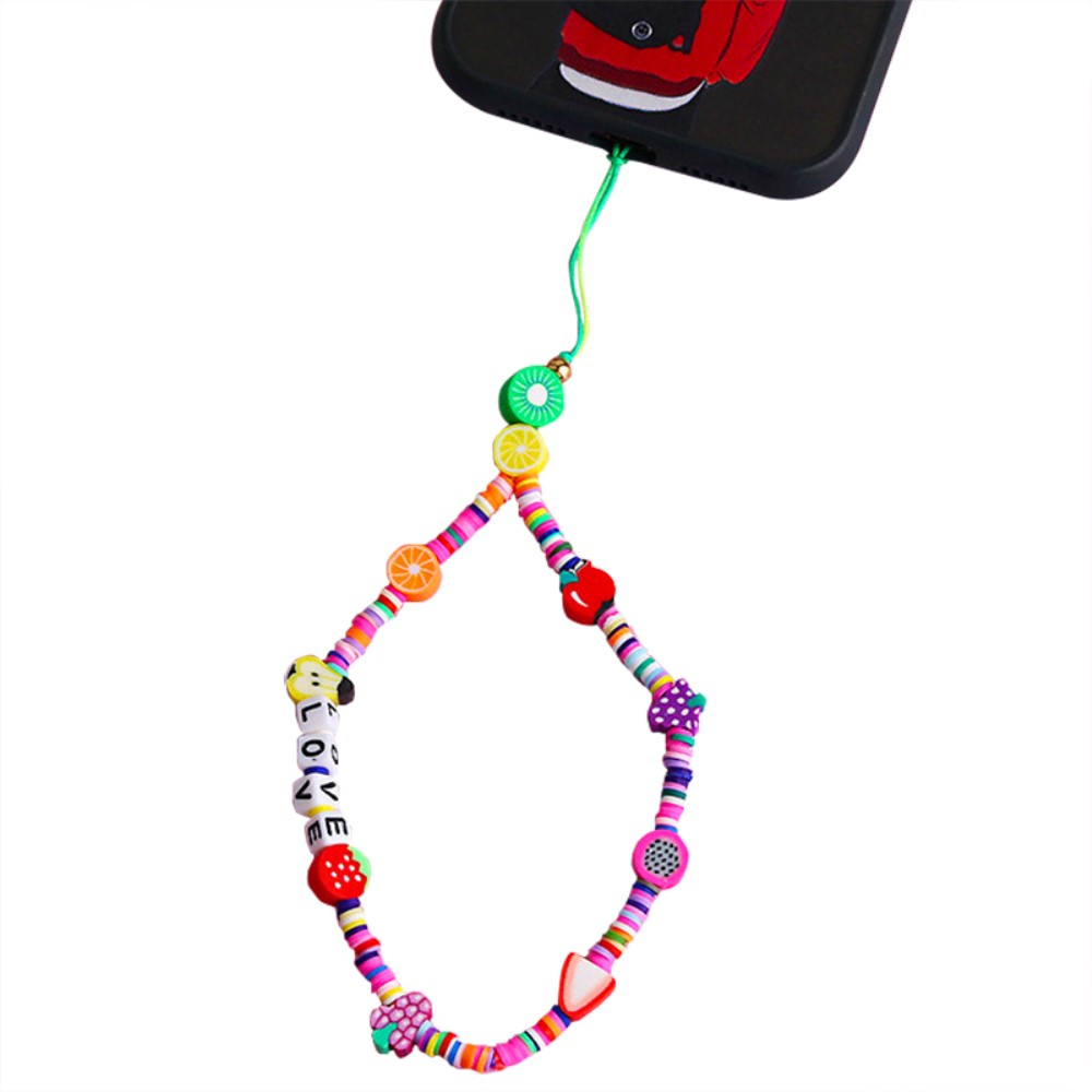 Universal Handy Kette Phone Charms Schmuck Anhänger Handgelenkschlaufe - Love Style 2