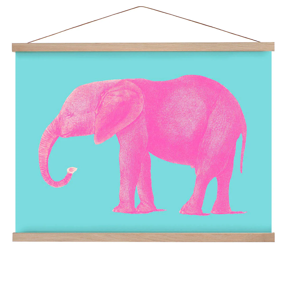 Rosa Elefant Tier