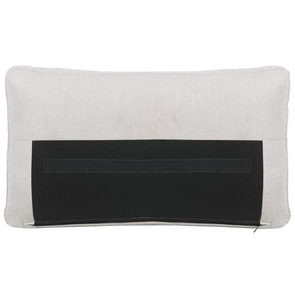 NURMO - Fauteuil - Beige - Polyester