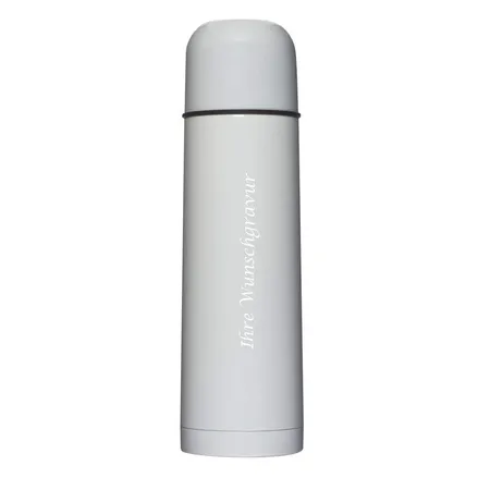 Macma Edelstahl Isolierkanne 500 ml, weiß