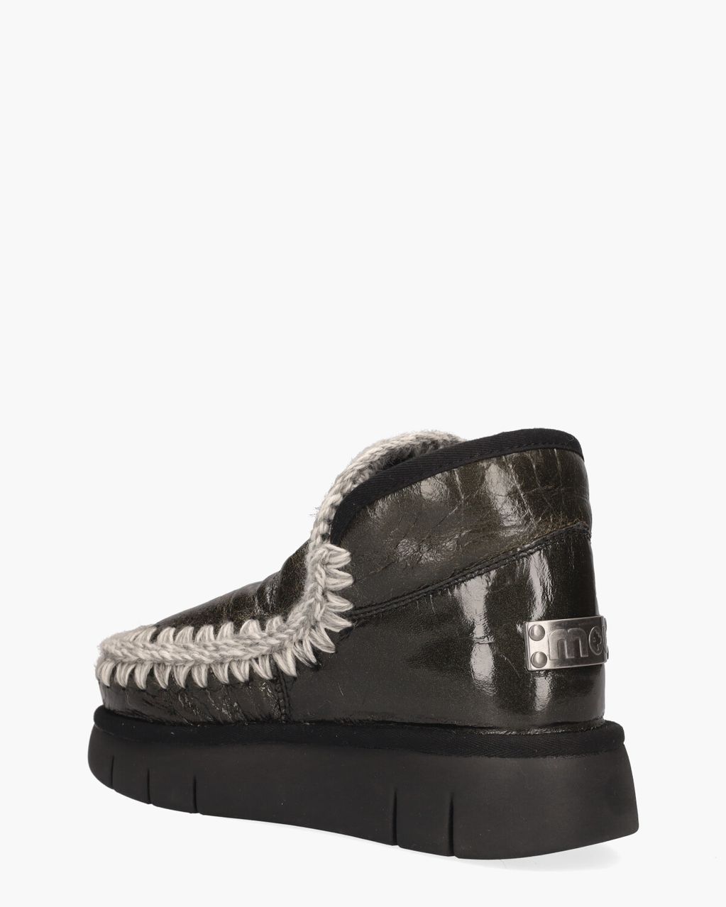 Mou Eskimo Bounce Limited Edition Zwart Dames Enkelboots