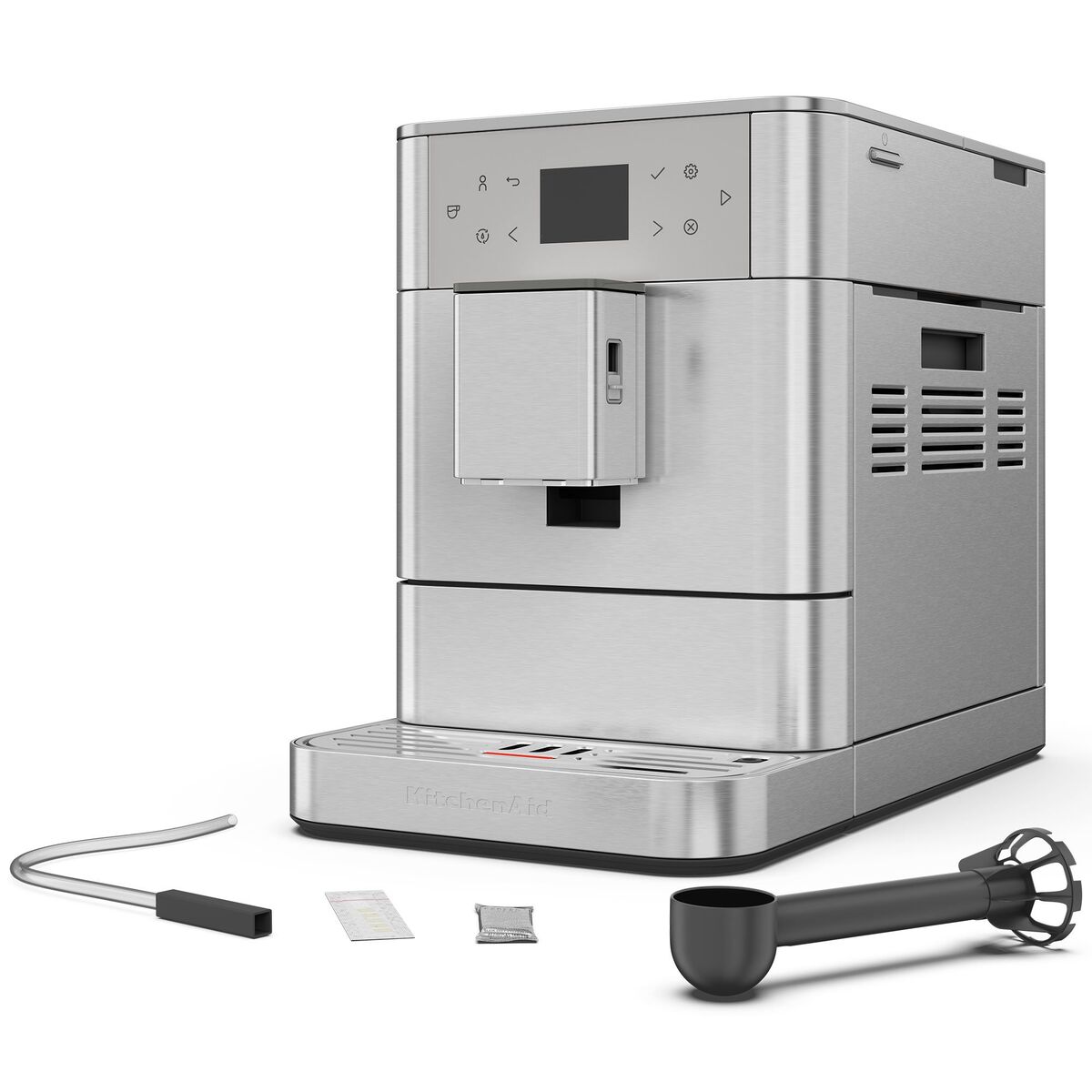 KF6 espressomaskin, rustfritt stål