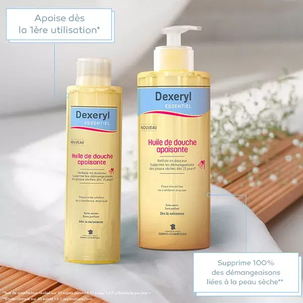 Dexeryl Essentiel Huile de Douche Apaisante 500ml