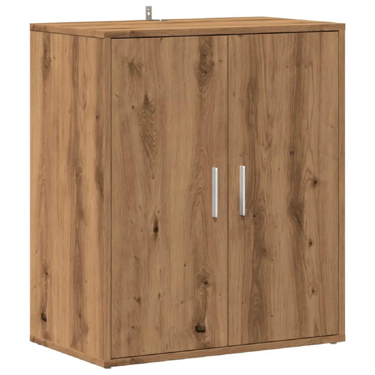 vidaXL Armoire à chaussures - Chêne Artisanal
