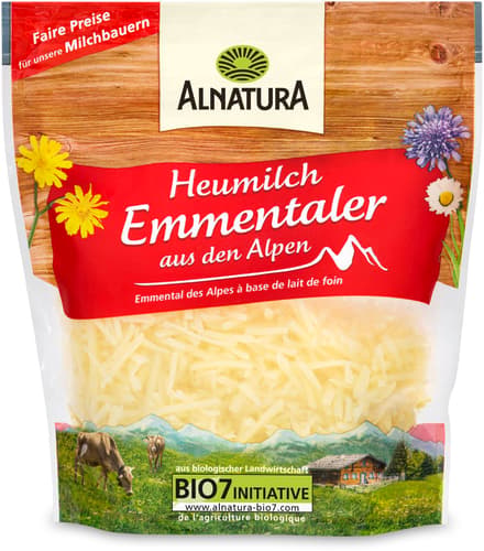 Alnatura BIO Emmentaler gerieben
