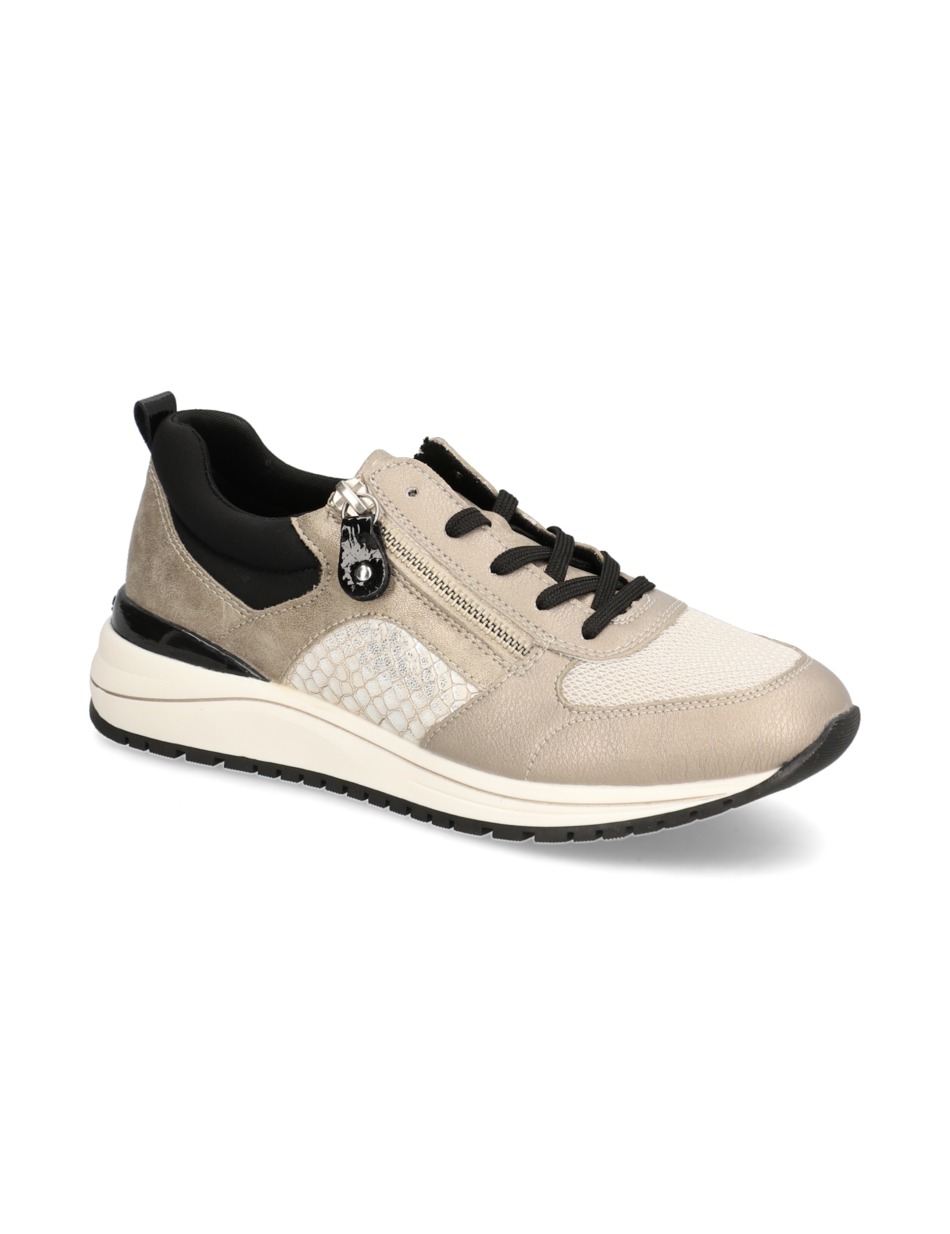 Lederkombination Sneaker